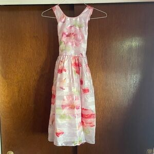 David Charles girls floral dress